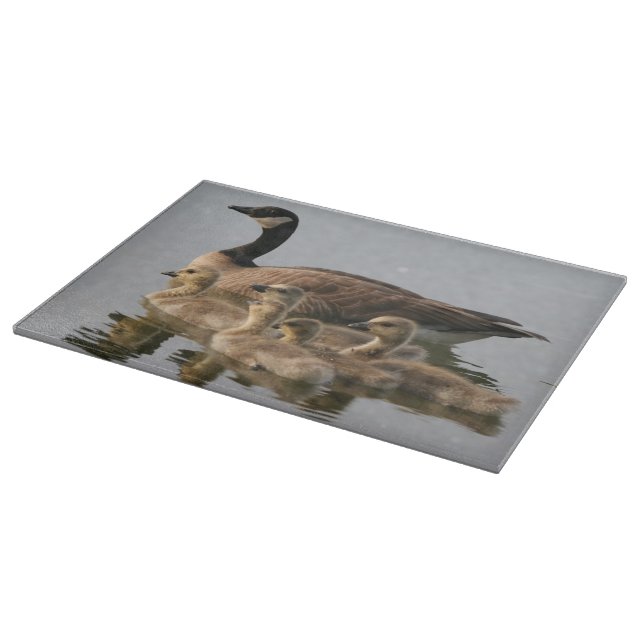 Morgås och henne Goslings (Hörn)