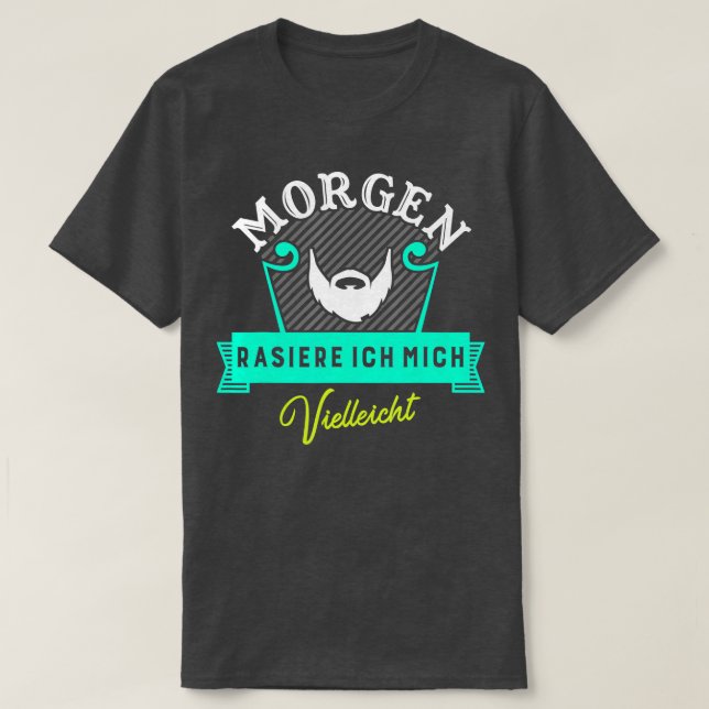 Morgen rakar jag kanske t shirt (Design framsida)