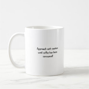 Morgnar är demoniska, til jag får kaffe kaffemugg