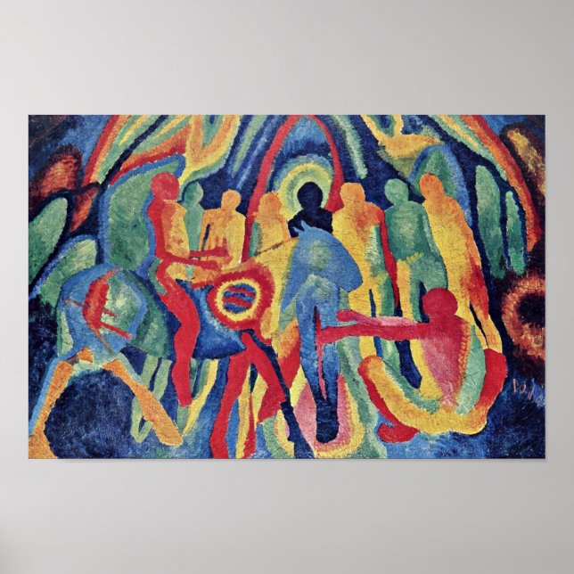 Morgner Wilhelms inresa i Jerusalem Poster (Framsidan)