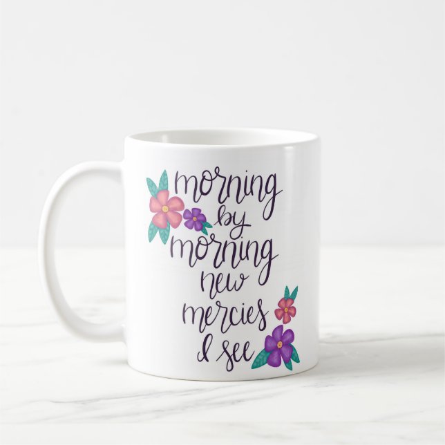 Morgon för Morgon Nya Nåder Mugg (Vänster)