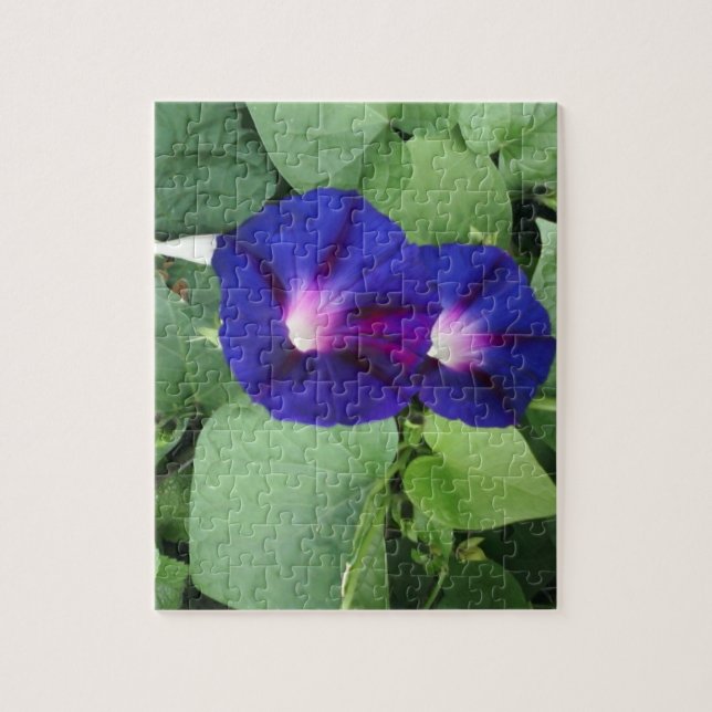 Morgon Glory Flower Pussel Fotopussel (Vertikal)