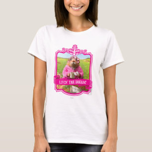 Morgon Groundhog med frukostmunken och kaffe Tee Shirt