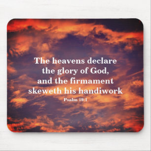 Morgon Himlar Psalm 19:1 inspirationell  Musmatta