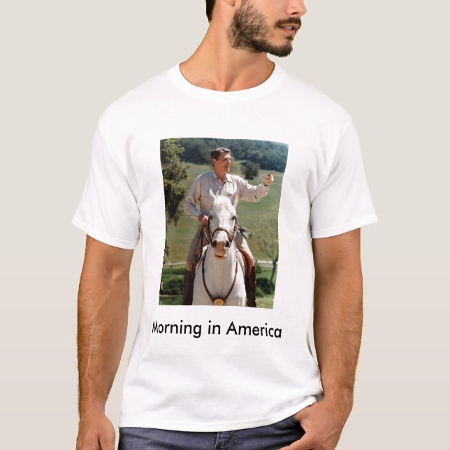 Morgon i Amerika Tee Shirt (Framsida)