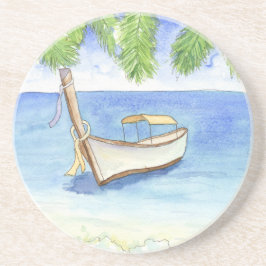 Morgon i Bali Watercolor Underlägg