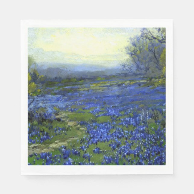 Morgon i Bluebonnets Pappersservett (Framsidan)