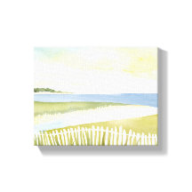 Morgon i Chatham | Kaptorns vattenfärgsfärg