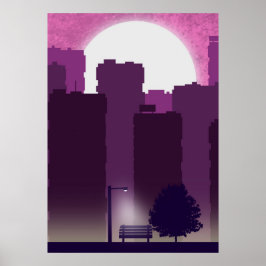 Morgon i City Poster