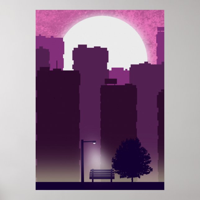 Morgon i City Poster (Framsidan)