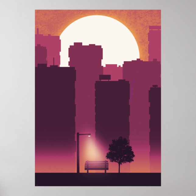 Morgon i City Poster (Framsidan)
