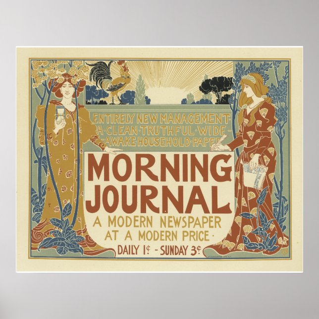 Morgon Journal Poster (Framsidan)