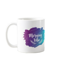 Morgon Känsla Penseldrag Mugg
