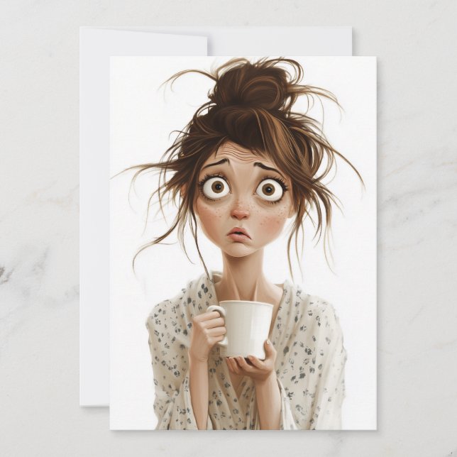 Morgon Mayhem Inbjudningar (Framsida)