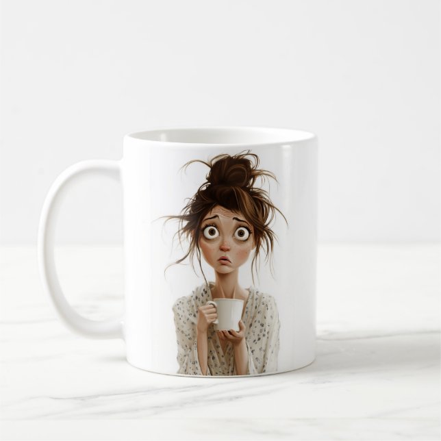 Morgon Mayhem Kaffemugg (Vänster)