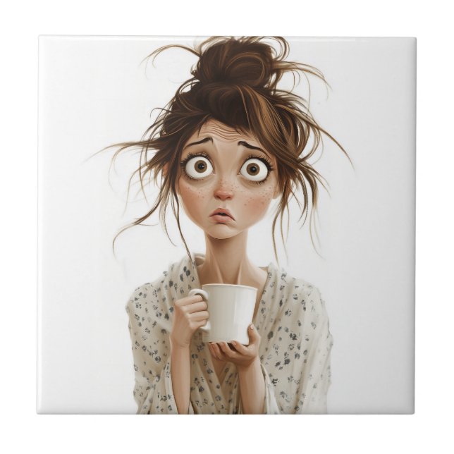 Morgon Mayhem Kakelplatta (Framsidan)