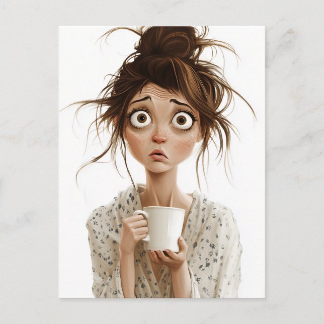 Morgon Mayhem Vykort (Framsida)