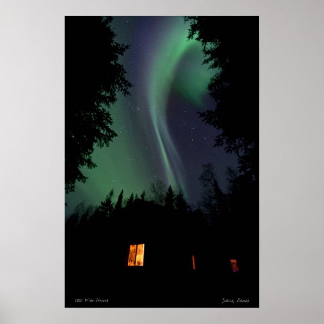 Morgon på Cabin Poster (Framsidan)