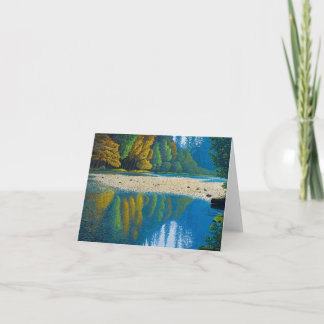 Morgon på det Merced kortet Kort