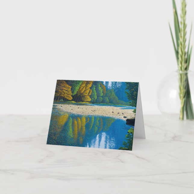 Morgon på det Merced kortet Kort (Framsida)