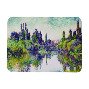 Morgon på Seinen, nära Vetheuil Claude Monet Magnet