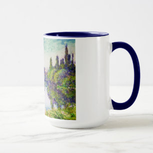 Morgon på Seinen, nära Vetheuil Claude Monet Mugg