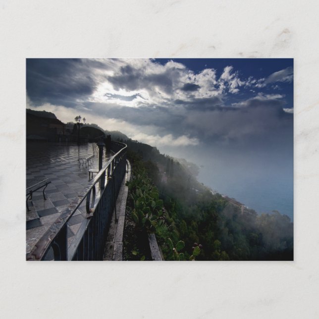 Morgon på Sicilien Vykort (Framsida)