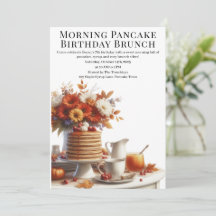 Morgon Pancake Birthday Brunch | Mysiga Helg