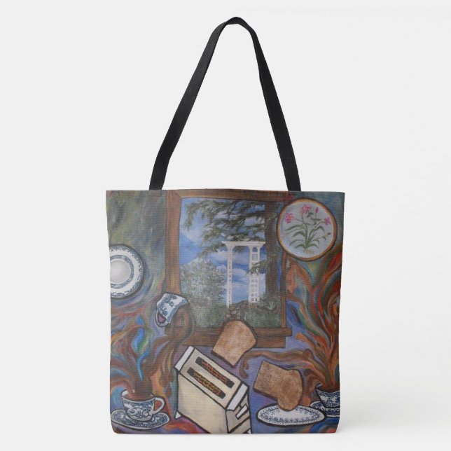 Morgon Rush Tote Bag Tygkasse (Framsida)