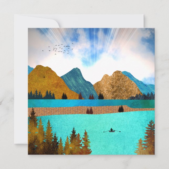 Morgon Sjö Rower (Framsida)