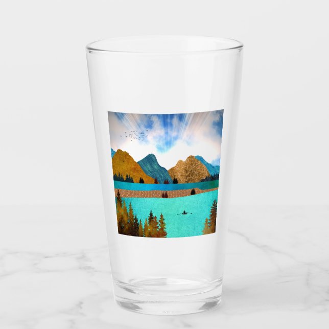 Morgon Sjö Rower Glaskopp (Framsida)