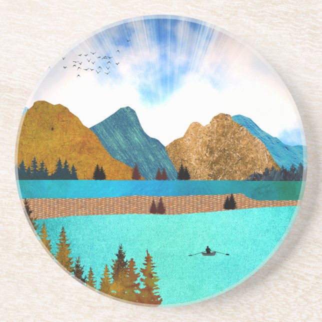 Morgon Sjö Rower Underlägg (Framsidan)