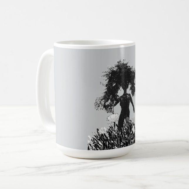 Morgon Skördeflicka Kaffemugg (Framsida vänster)