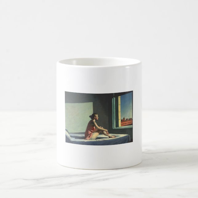 Morgon Sol - Edward Hopper Kaffemugg (Center)