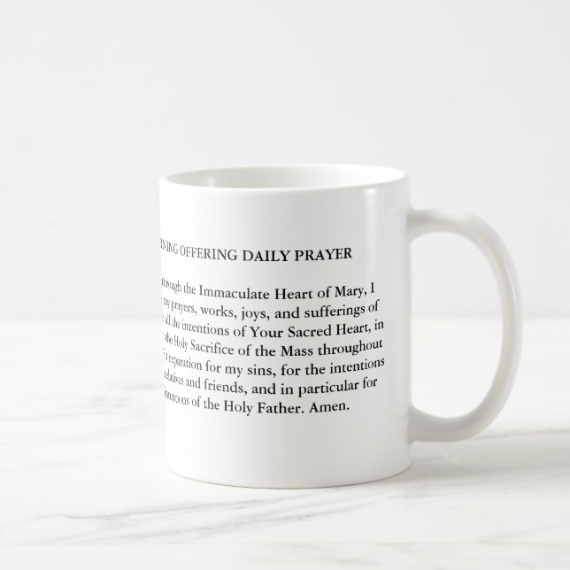 MORGON SOM DAGLIGEN ERBJUDER BÖNMUGGEN KAFFEMUGG (Höger)