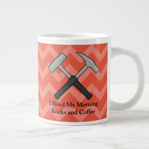 Morgon Sten och kaffe Jumbo Mugg