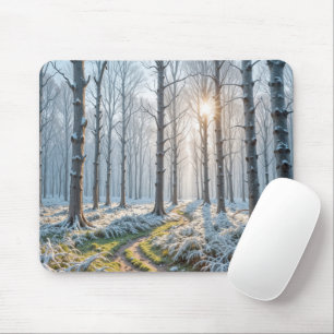 Morgon Sunshine in Frosty Forest Musmatta