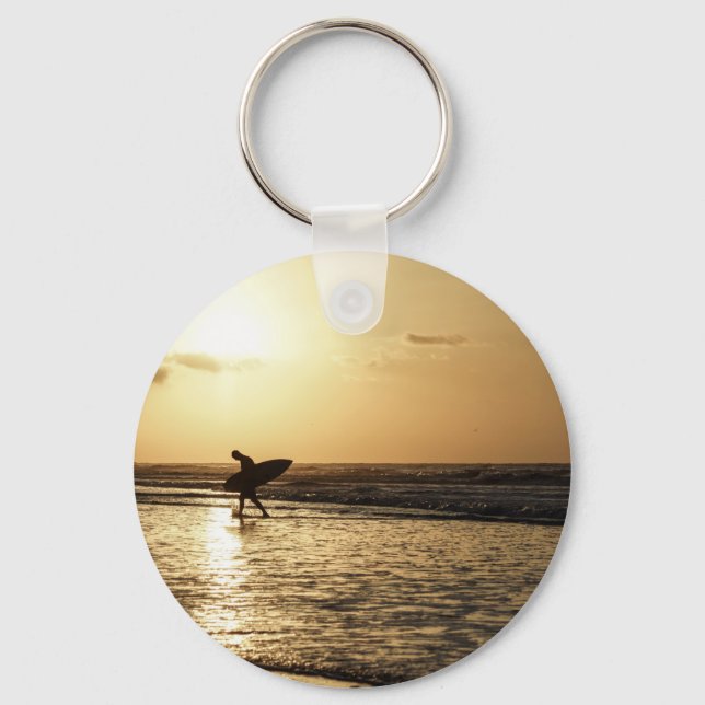 Morgon Surfer Nyckelring (Framsida)