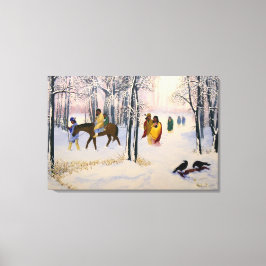 Morgon Tårar Canvastryck