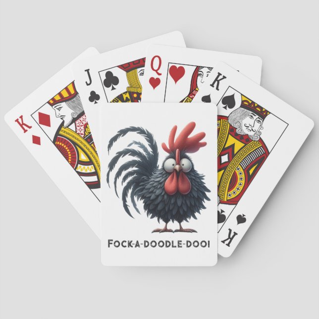 Morgon Tupp - Kuckeliku! Casinokort (Baksidan)