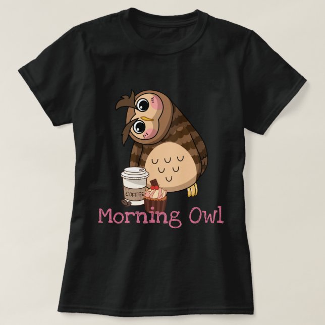 Morgon Uggla T-Shirt (Design framsida)