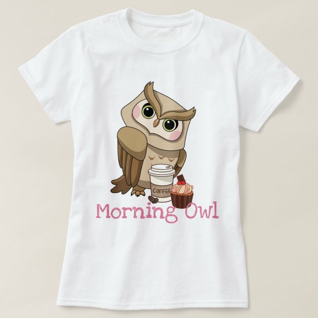 Morgon Uggla T-Shirt (Design framsida)