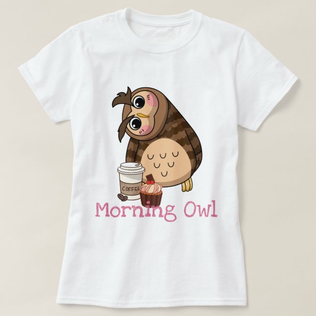 Morgon Uggla T-Shirt (Design framsida)