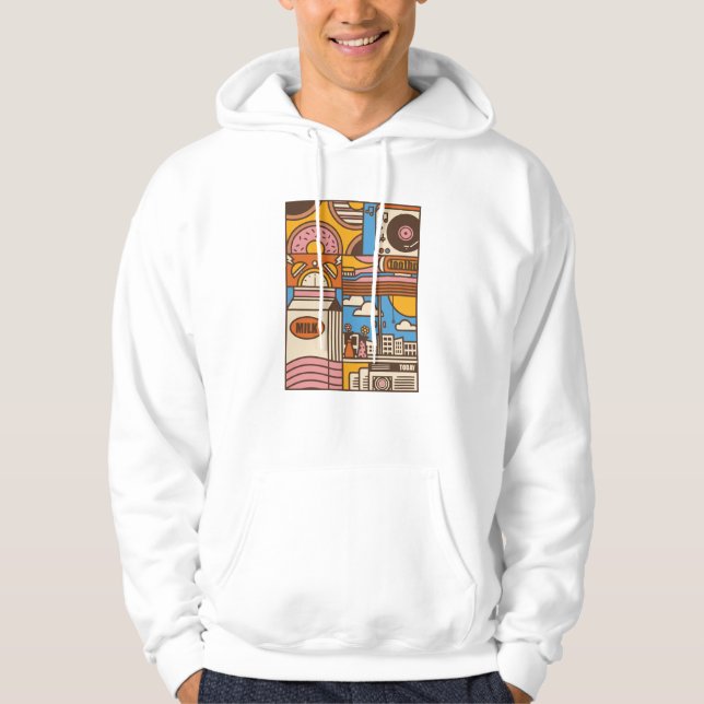 Morgon Vibe Hoodie (Framsida)