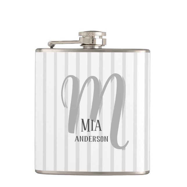 Morgon Vibe Personlig Monogram Fickplunta (Framsidan)