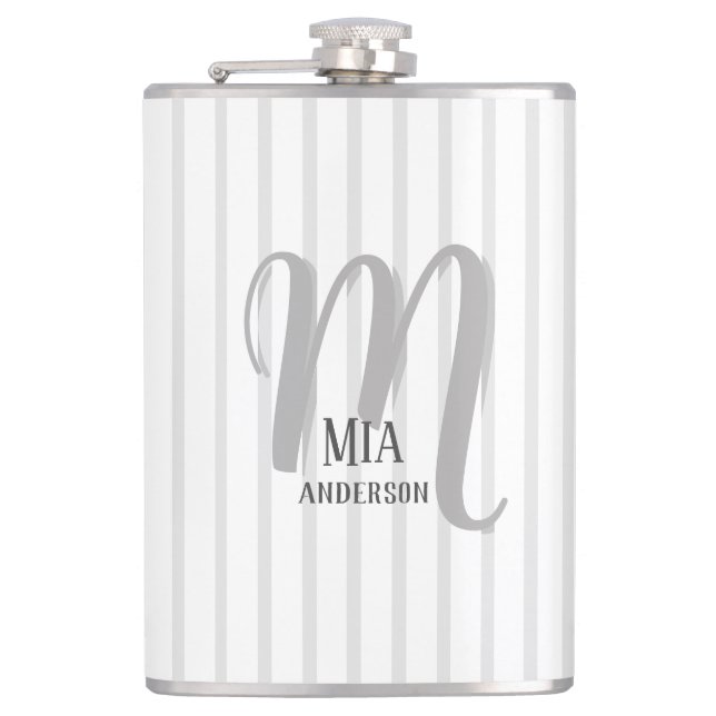 Morgon Vibe Personlig Monogram Fickplunta (Framsidan)