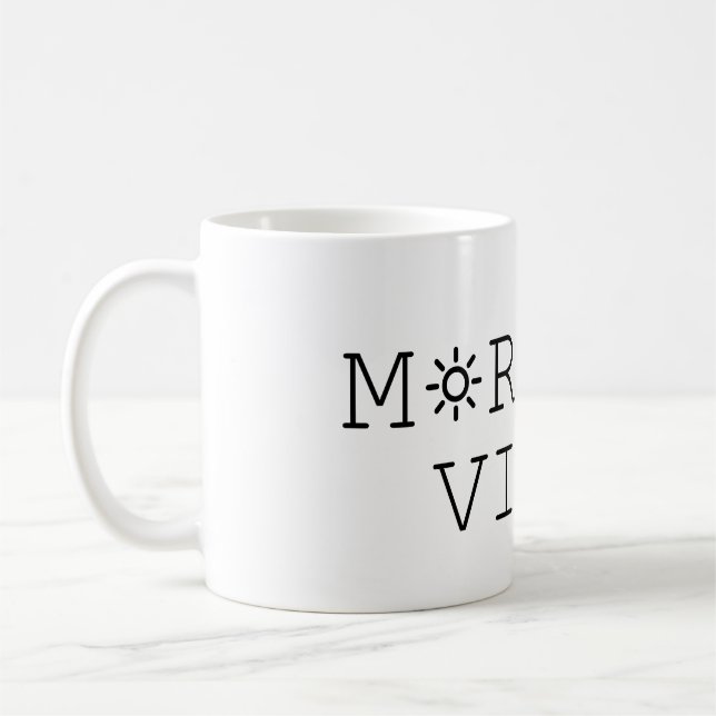 Morgon Vibes Kaffemugg (Vänster)