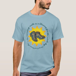 Morgon Walk Thoreau Quote Tee