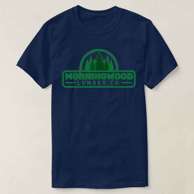 Morgon Wood Lumber Company MorgWood  T Shirt (Design framsida)