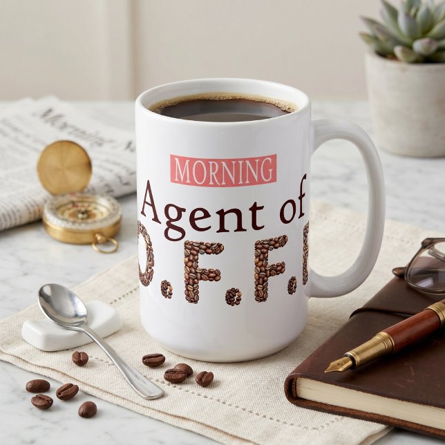 Morgonagent för K.A.F.F.E Kaffemugg (Skapare uppladdad)